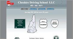 Desktop Screenshot of cheshiredriving.com